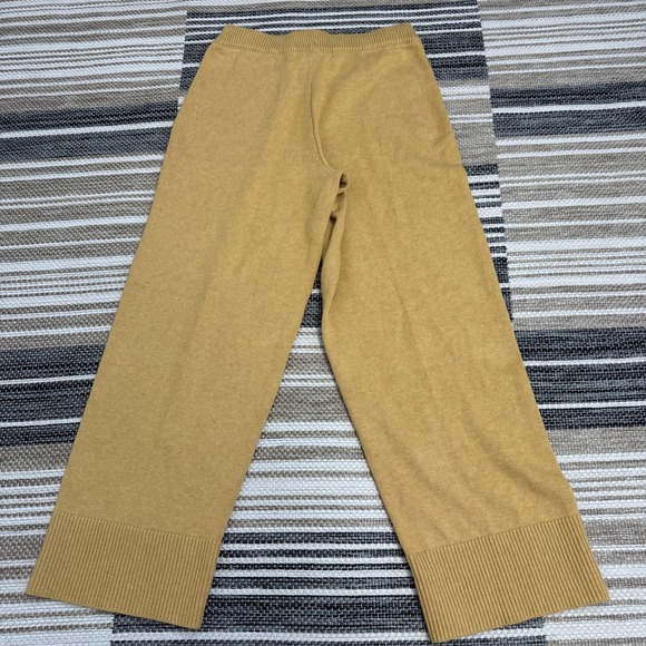 Free People FP‎ Beach Solar Sweater Pants Set Women's 2 Piece Knit Gold Heather - Picture 6 of 16